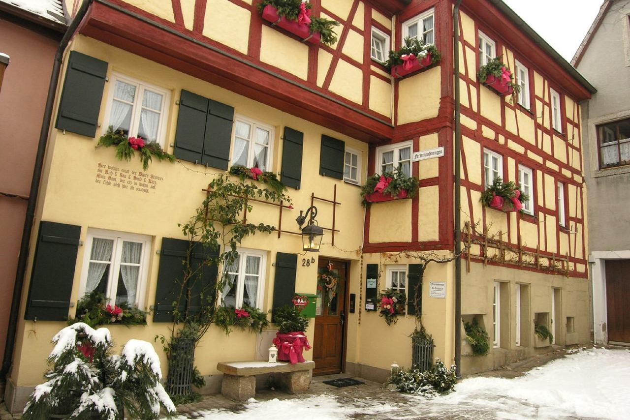 Ferienwohnung Am Klingentor  Rothenburg ob der Tauber Exterior foto